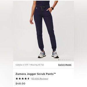 FIGS Zamora Jogger. Navy. Size Medium. Regular length.